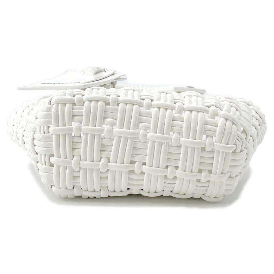 バレンシアガ ハンドバッグ ビストロXXS パテント 678028 2way 白 バレンシアガ ハンドバッグ ビストロXXS パテント 678028 BALENCIAGA