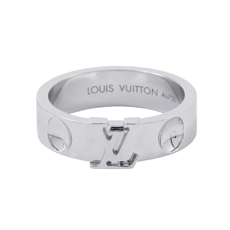 ルイヴィトン リング アンプラント LV サイズ52 K18WGホワイトゴールド