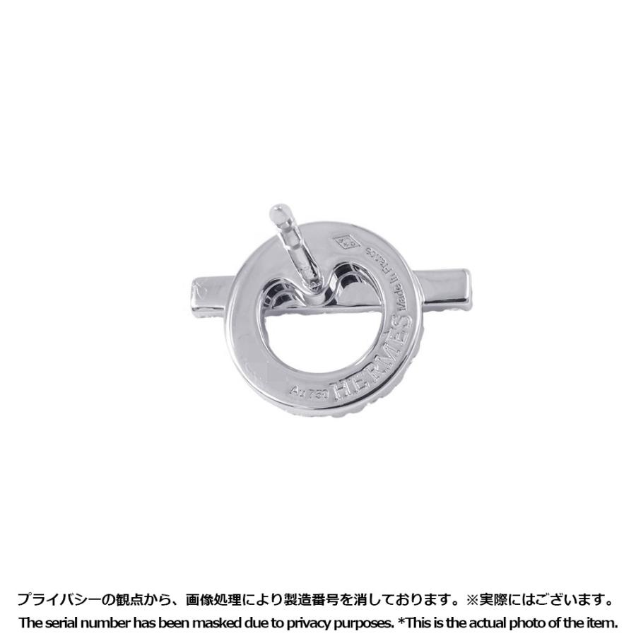 エルメス ピアス フィネス ダイヤモンド 34P 計0.92ct K18WGホワイト