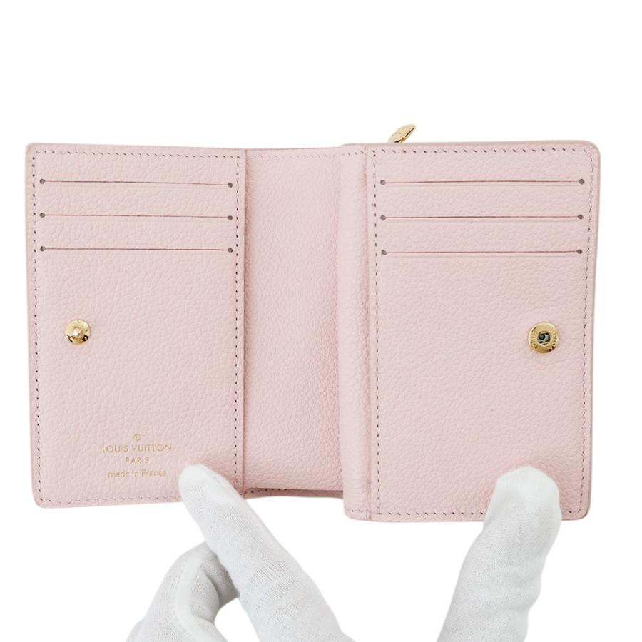 ルイヴィトン 二つ折り財布 モノグラム・アンプラント ブロデリー  