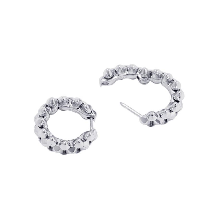 カルティエ ピアス クラッシュ ドゥ K18WGホワイトゴールドミニモデル