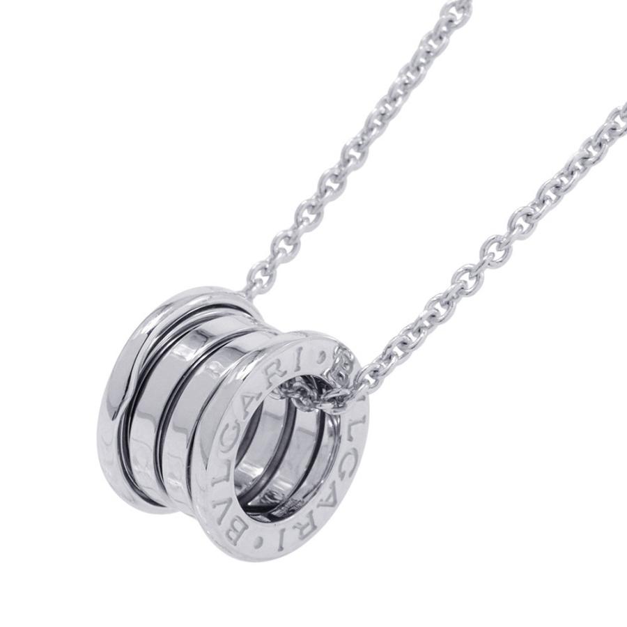 ブルガリ ネックレス ビーゼロワン B-zero1 K18WGホワイトゴールド 360310 BVLGARI ジュエリー 【安心保証 ...