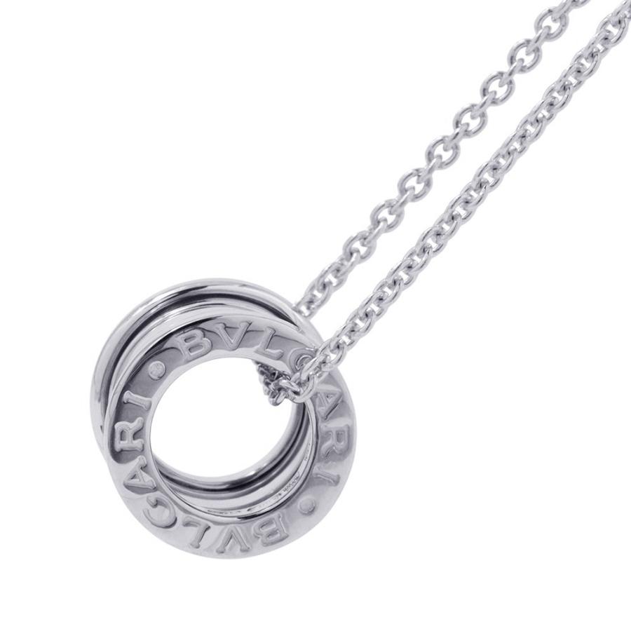 ブルガリ ネックレス ビーゼロワン B-zero1 K18WGホワイトゴールド 360310 BVLGARI ジュエリー 【安心保証 ...