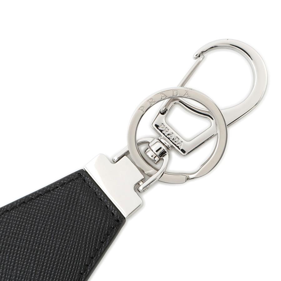 PRADA チャーム Prada Black Tessuto Re-Nylon and ResinTrick Robot Key and Bag