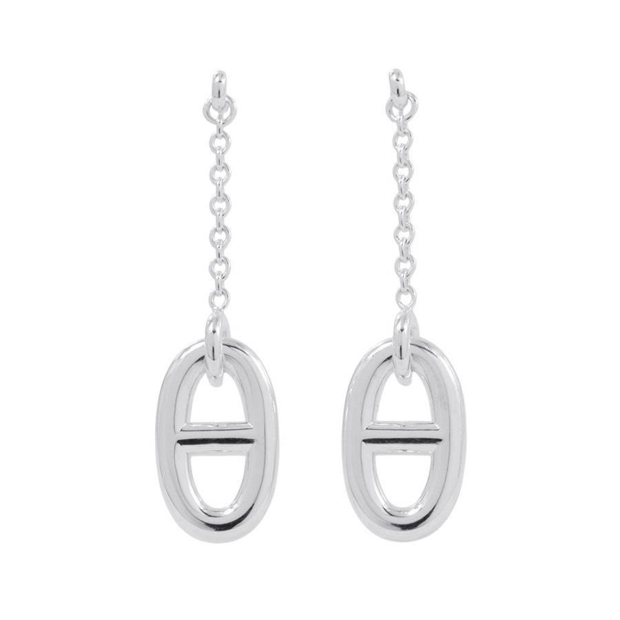 エルメス ピアス シェーヌダンクル ファランドール SV925シルバー