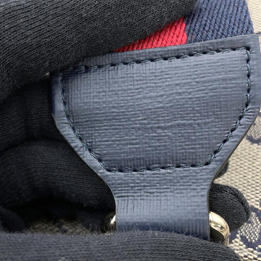 グッチ GUCCI GGキャンバス メッセンジャーバッグ 793823 ネイビー ショルダーバッグ【中古】 グッチ ショルダーバッグ GGキャンバス チルドレンズ メッセンジャー