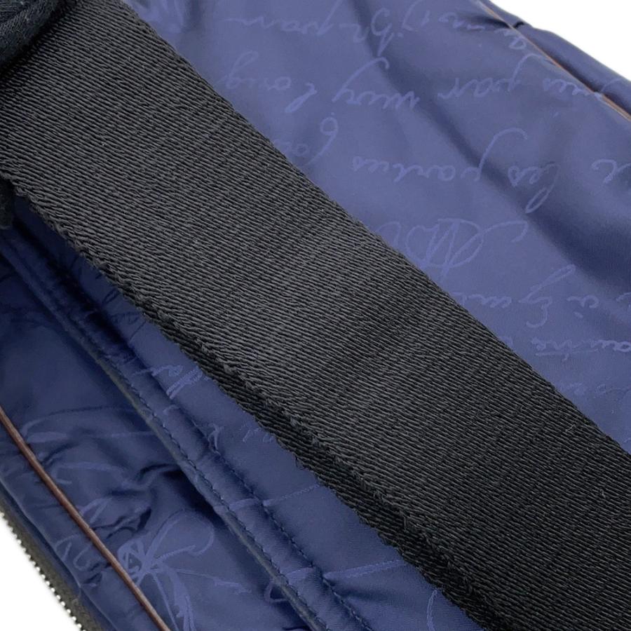 ほぼ新品　Berluti スクリット ナイロン　カリグラフィ　ショルダーバッグ ☆ベルルッティ ショルダーバッグ カリグラフィ スクリット