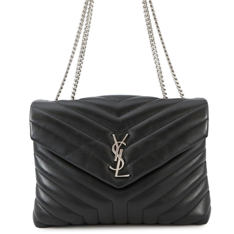 サンローランパリ  ルル ミディアム 574946 YSLカーフスキンチェーンショルダーバッグ レディース SAINT LAURENT サンローラン ルル ミディアム YSL ショルダーバッグ