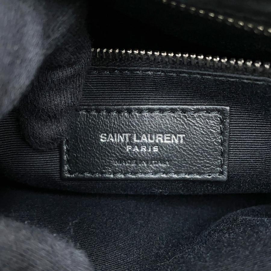 SAINT LAURENT PARIS(サンローランパリ) ショルダーバッグ モノグラム ルル 574946 黒 チェーンショルダー レザー サンローランパリ チェーンショルダー バッグ ルル ミディアム レザー