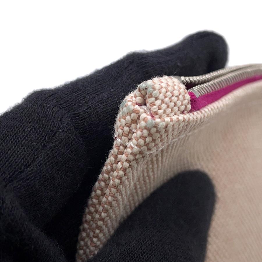 エルメス ポーチ ニュー・ヨッティングPM パープル/シルバー金具  