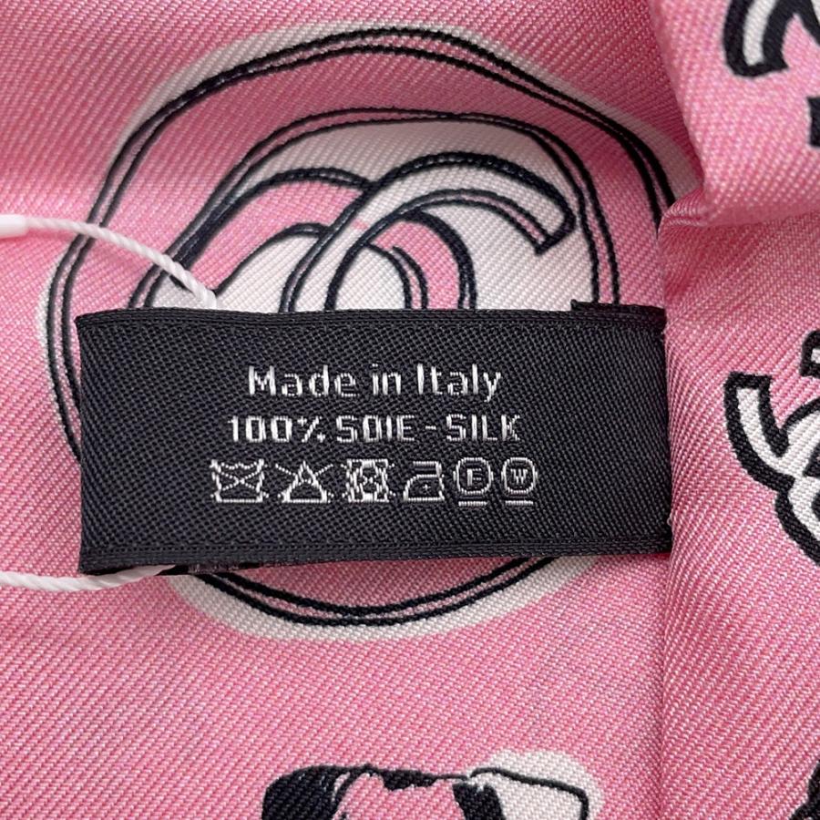 楽天市場】CHANEL シャネル ヘアバンド シルク ツイル ピンク CCマーク