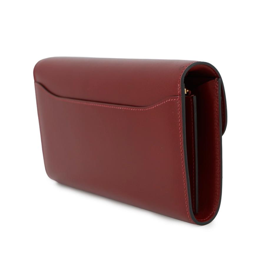 エルメス 長財布 コンスタンス トゥーゴー ロング ルージュアッシュ/ゴールド金具 ボックスカーフ K刻印 財布 エルメス 長財布 コンスタンス トゥーゴー ロング ルージュアッシュ