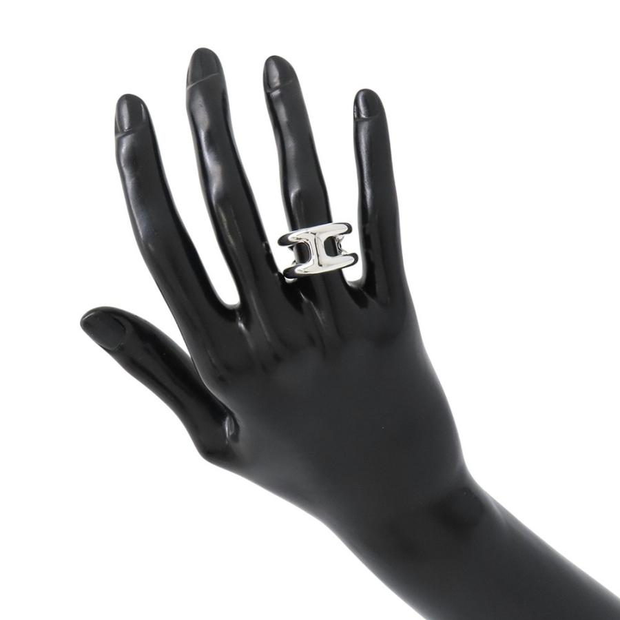 エルメス リング オスモズPM Osmose SV925シルバー リングサイズ51