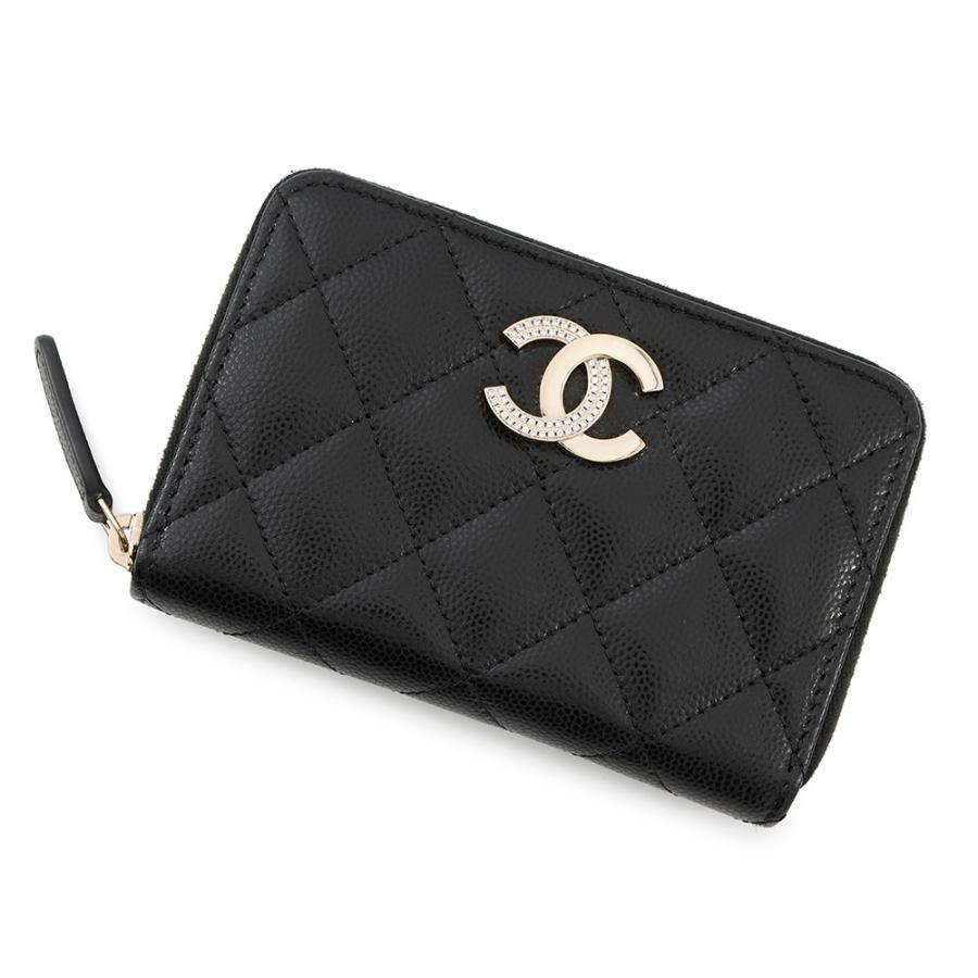 シャネル CHANEL コインケース キャビアスキン コインケース CHANEL COIN Case Black (ブラック)