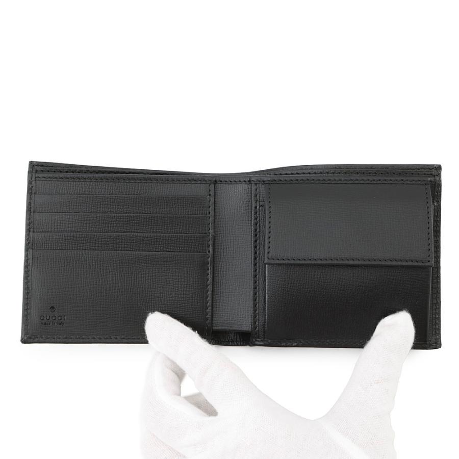 グッチ 二つ折り財布 GGスプリーム レザー PVC 673000 GUCCI 財布