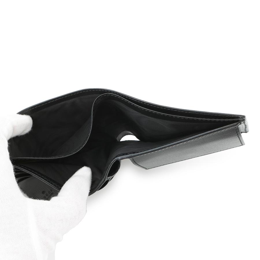 グッチ 二つ折り財布 GGスプリーム レザー PVC 673000 GUCCI 財布
