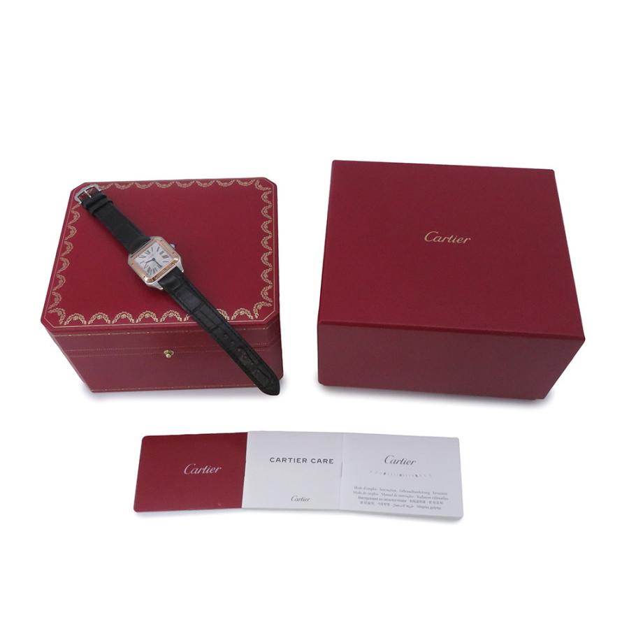カルティエ サントス デュモン SM SS/K18PG W2SA0012 Cartier 腕時計  