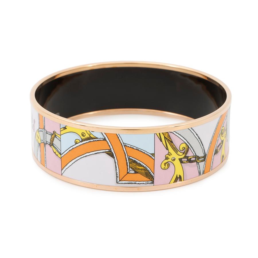 エルメス バングル エマイユGM 七宝焼き エナメル ブレスレット HERMES