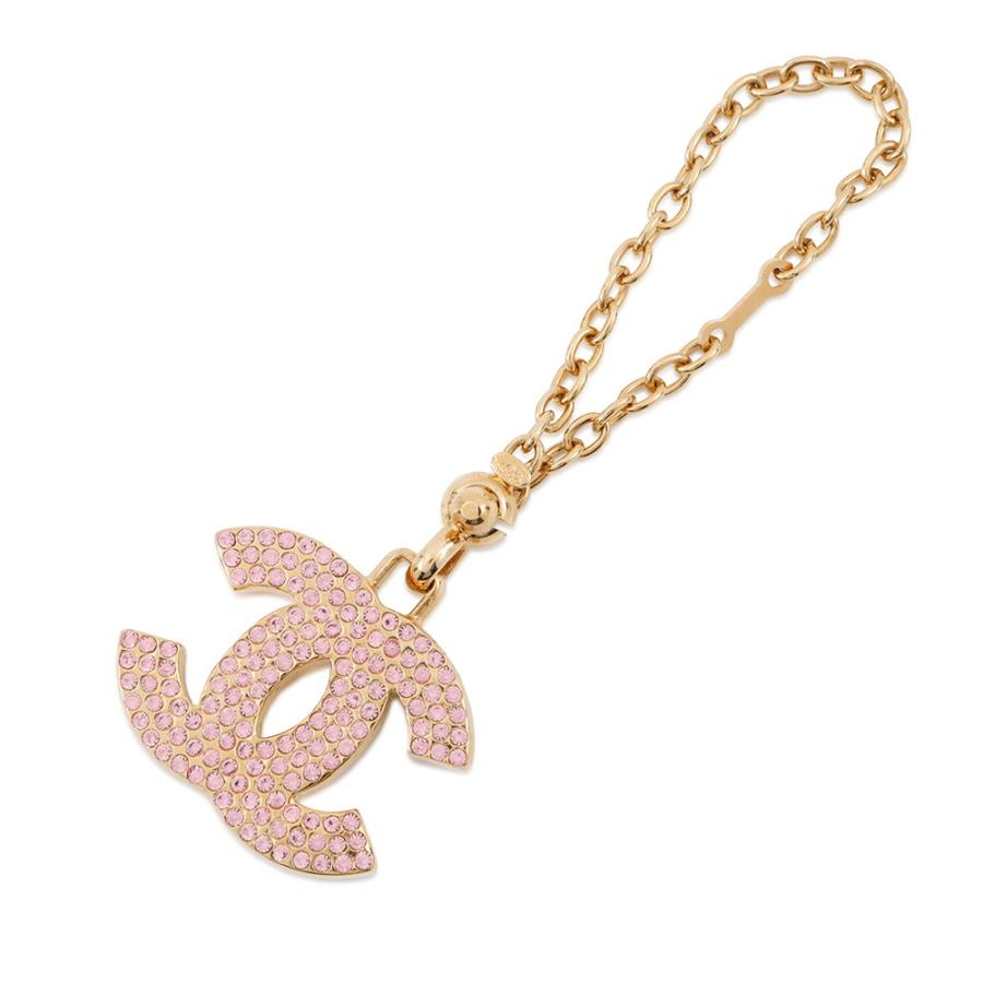 シャネル バッグチャーム ココマーク ラインストーン 02P CHANEL