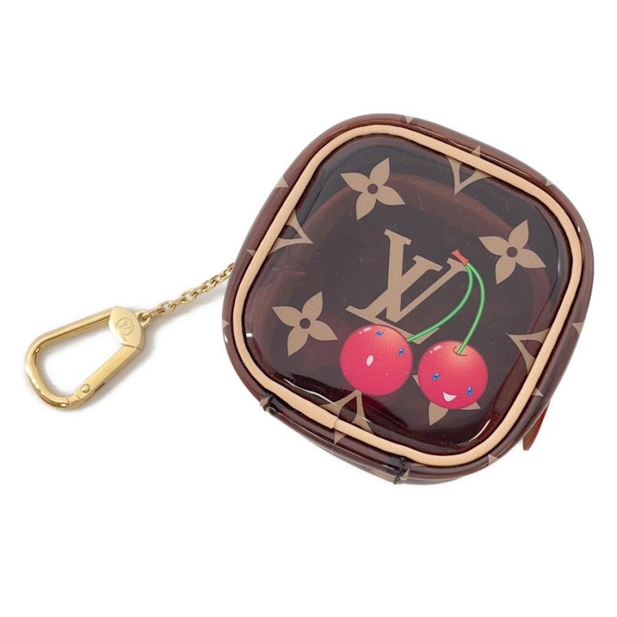 新品 ルイヴィトン 村上コラボ LV × TM バッグチャーム・チェリー LV