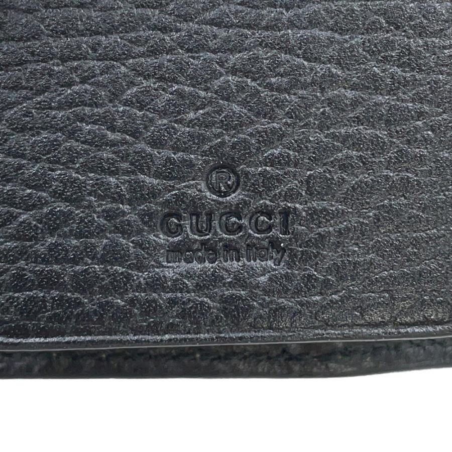 グッチ キーケース GGスプリーム ダブルG バイカラー 6連 レザー