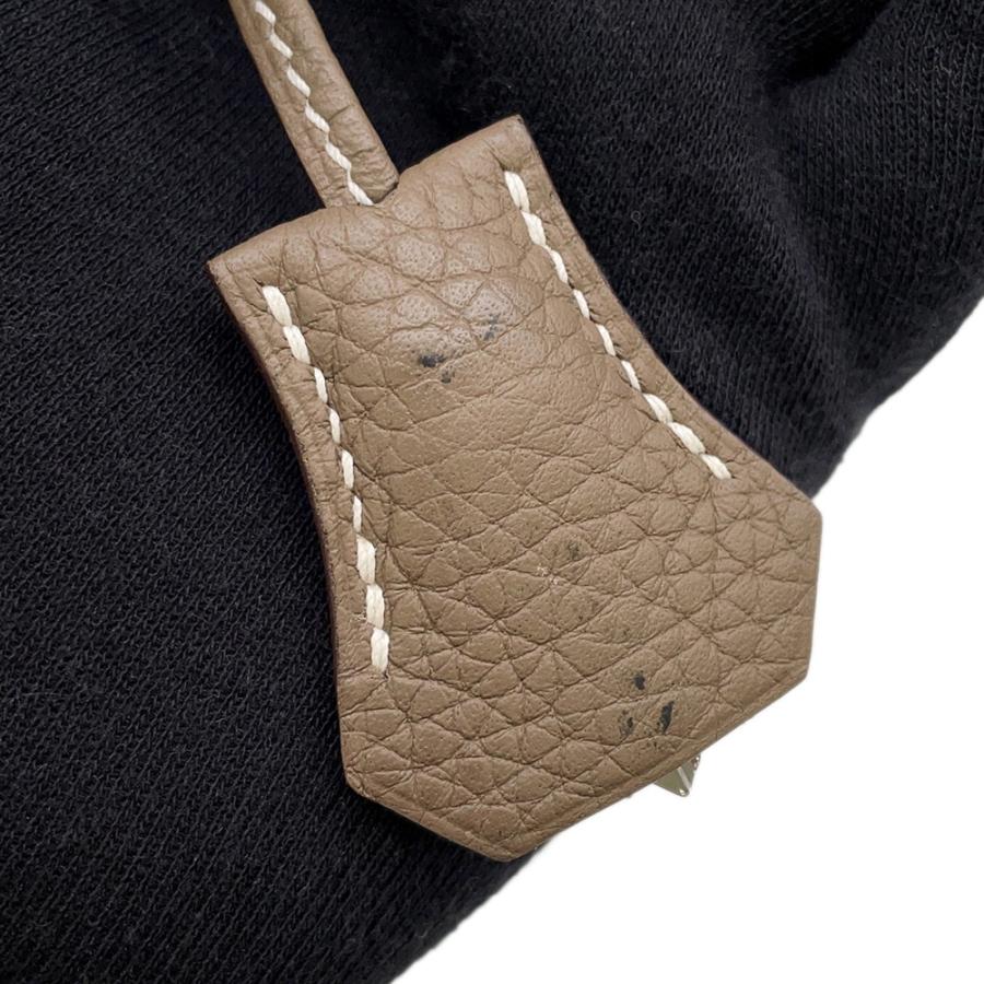 エルメス ハンドバッグ ボリード31 エトゥープ/シルバー金具 トリヨン