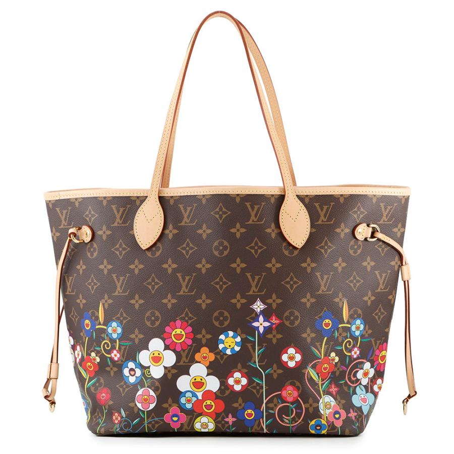 ルイヴィトン トートバッグ モノグラム LV × TM ネヴァーフル MM
