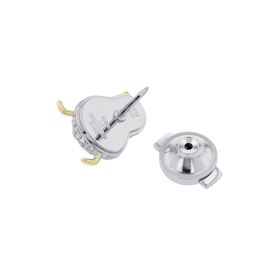 ギメル ブローチ ひよこ ピンブローチ ダイヤモンド 計1.043ct