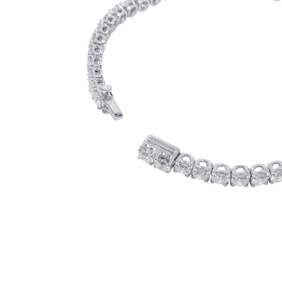 ブルガリ ブレスレット グリフ テニス ダイヤ48P 計約4.5ct K18WG