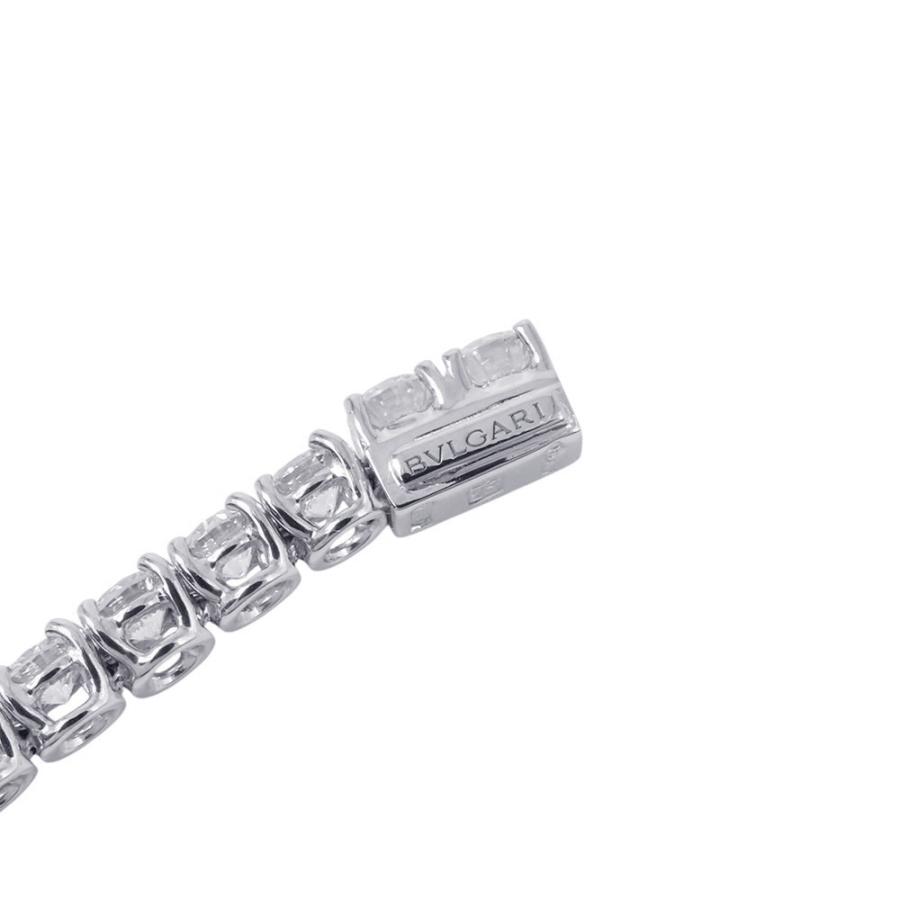 ブルガリ ブレスレット グリフ テニス ダイヤ48P 計約4.5ct K18WG