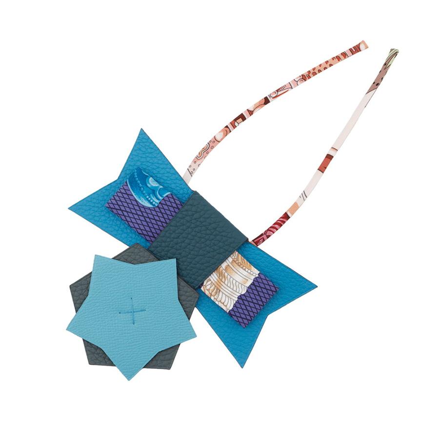 超美品 エルメス プティアッシュ コケード バッグチャーム フランス製