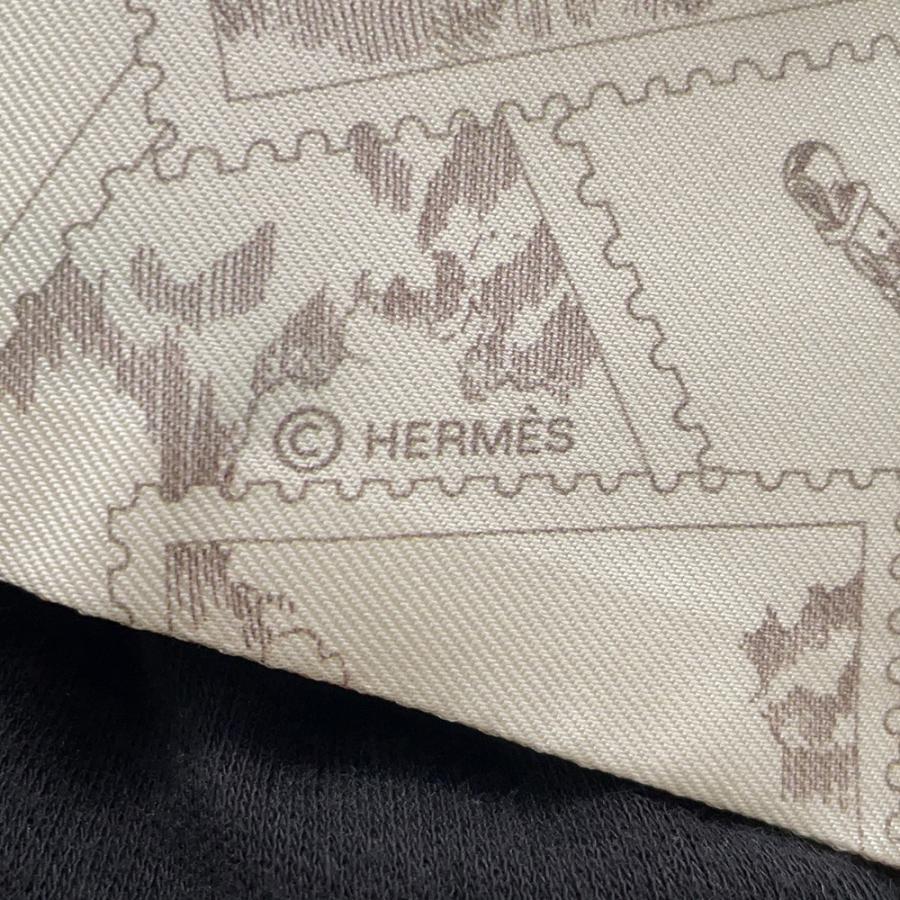 エルメス スカーフ ツイリー フォーブルの切手愛好家 HERMES シルク