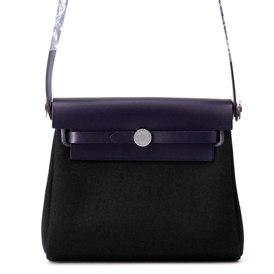 エルメス ショルダーバッグ エールバッグジップ ミニ ブルーインディゴ