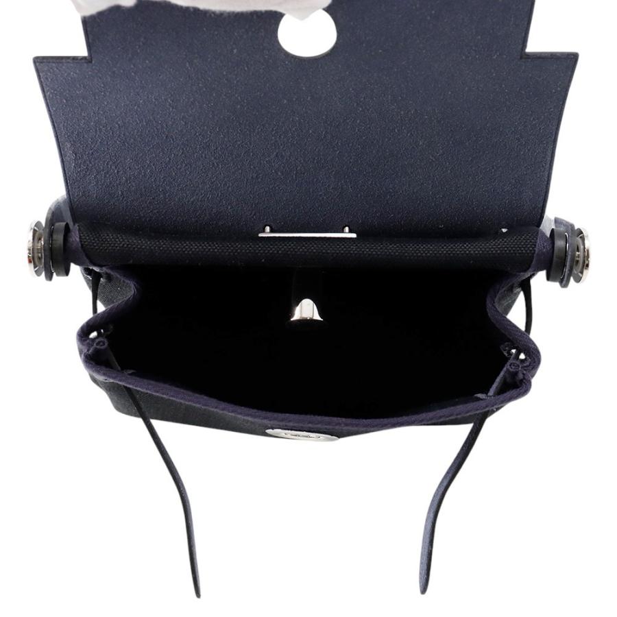 エルメス ショルダーバッグ エールバッグジップ ミニ ブルーインディゴ