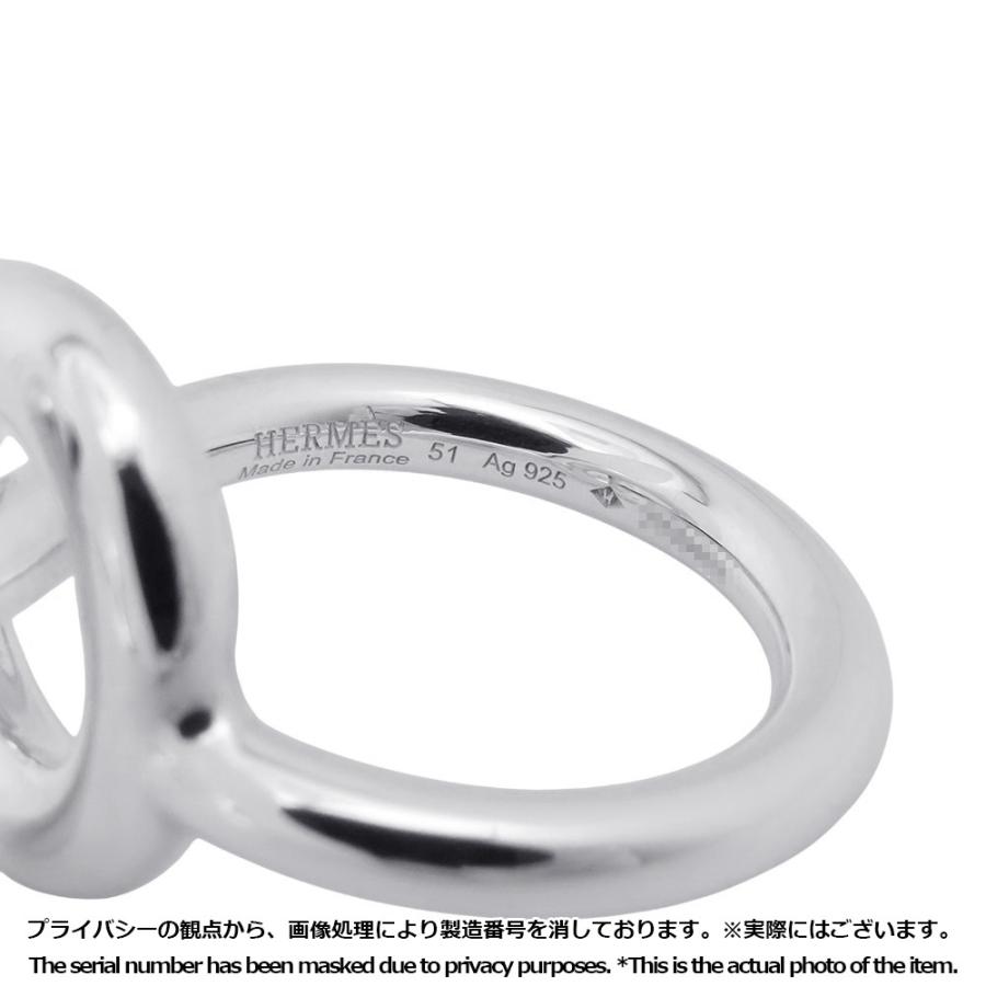 エルメス リング エシャペ MM Echapee SV925シルバー リングサイズ51