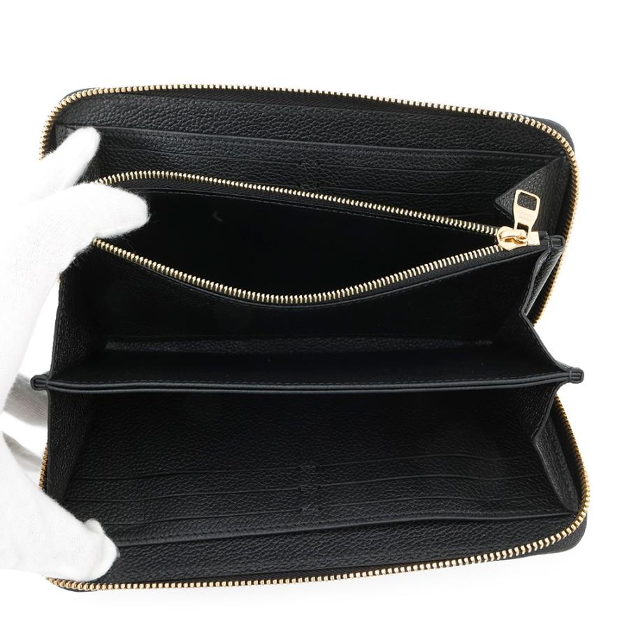 ルイヴィトン 長財布 モノグラム・アンプラント ジッピーウォレット