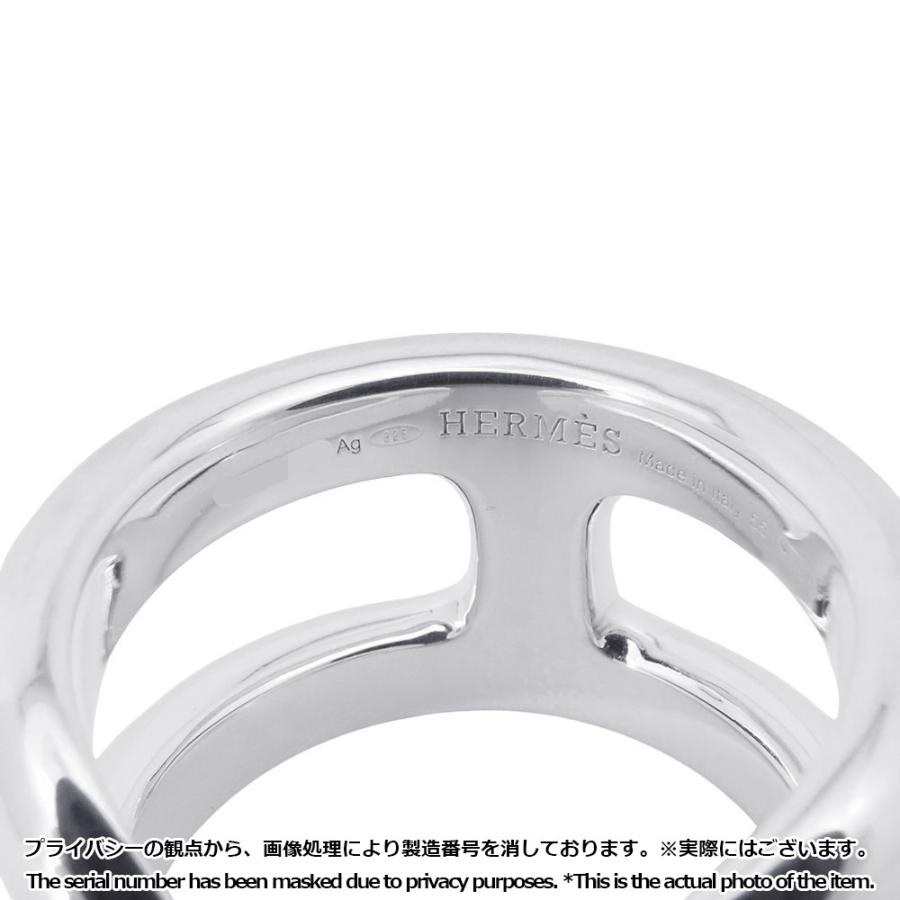 エルメス リング オスモズPM Osmose SV925シルバー リングサイズ55