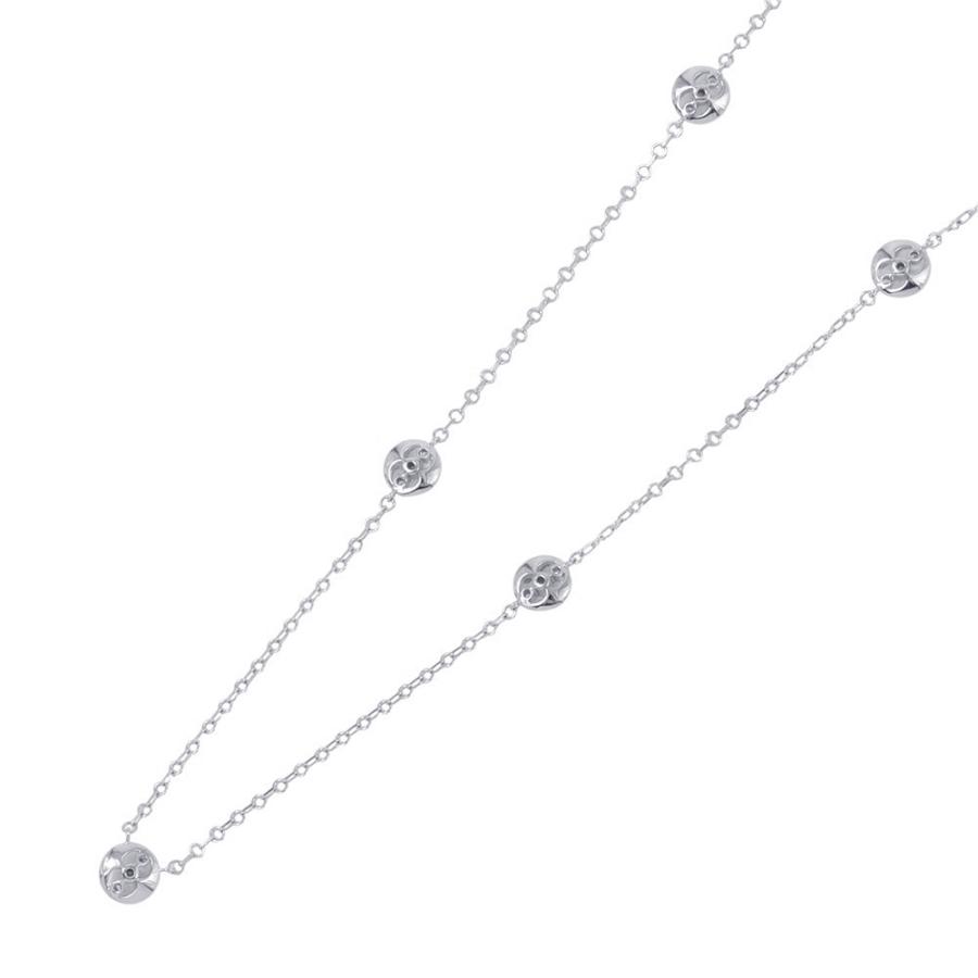 モニッケンダム ネックレス 7モチーフ ダイヤモンド ステーション 計