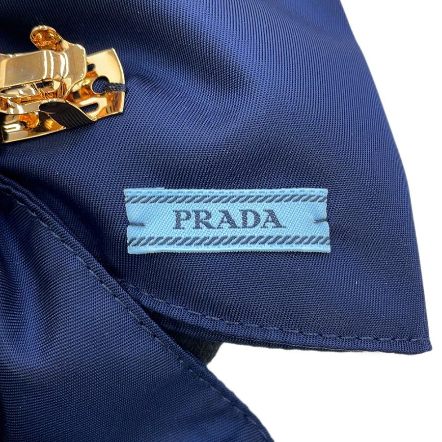 プラダ ヘアアクセサリー バレッタ Re-Nylon ヘアクリップ 1IF163 PRADA ヘアアクセサリー 【安心保証】の画像