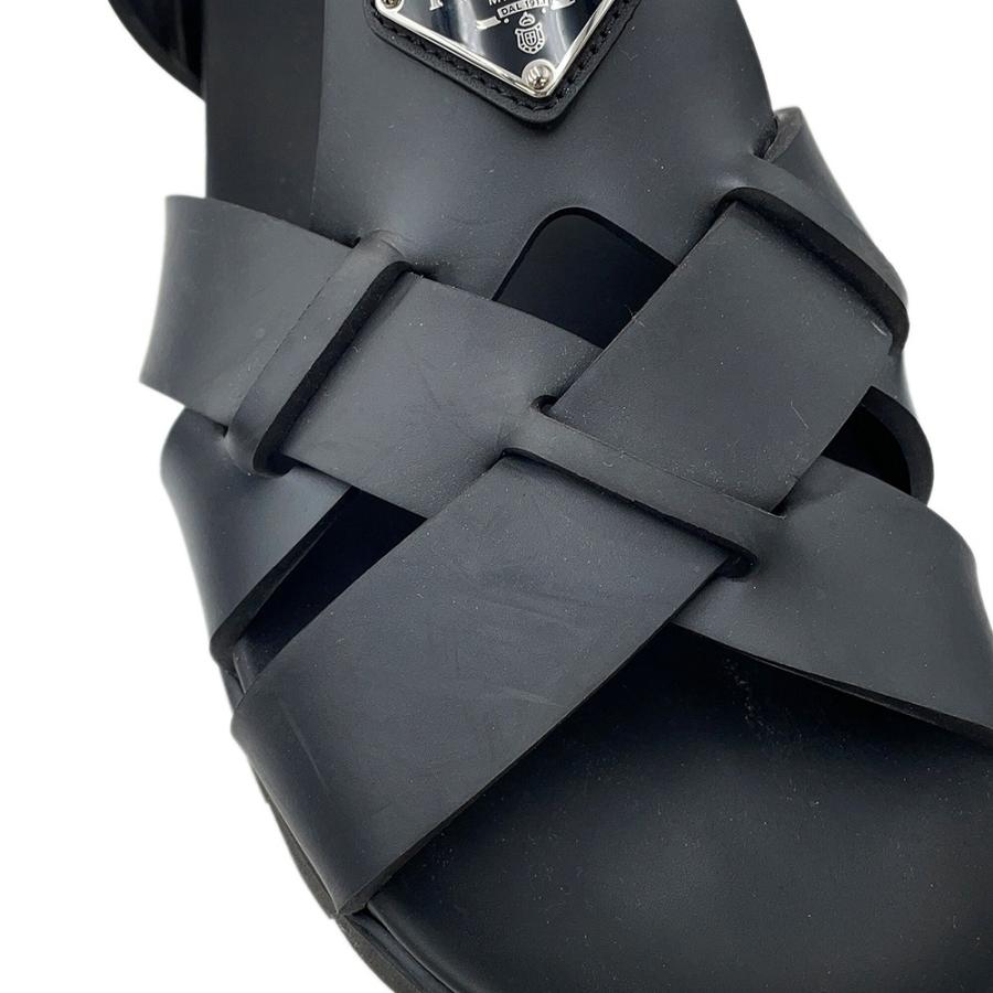 PRADA ラバークロスサンダル　サイズ8 約27㎝ プラダ サンダル クロスサンダル ラバー メンズサイズ8 2X3118 PRADA