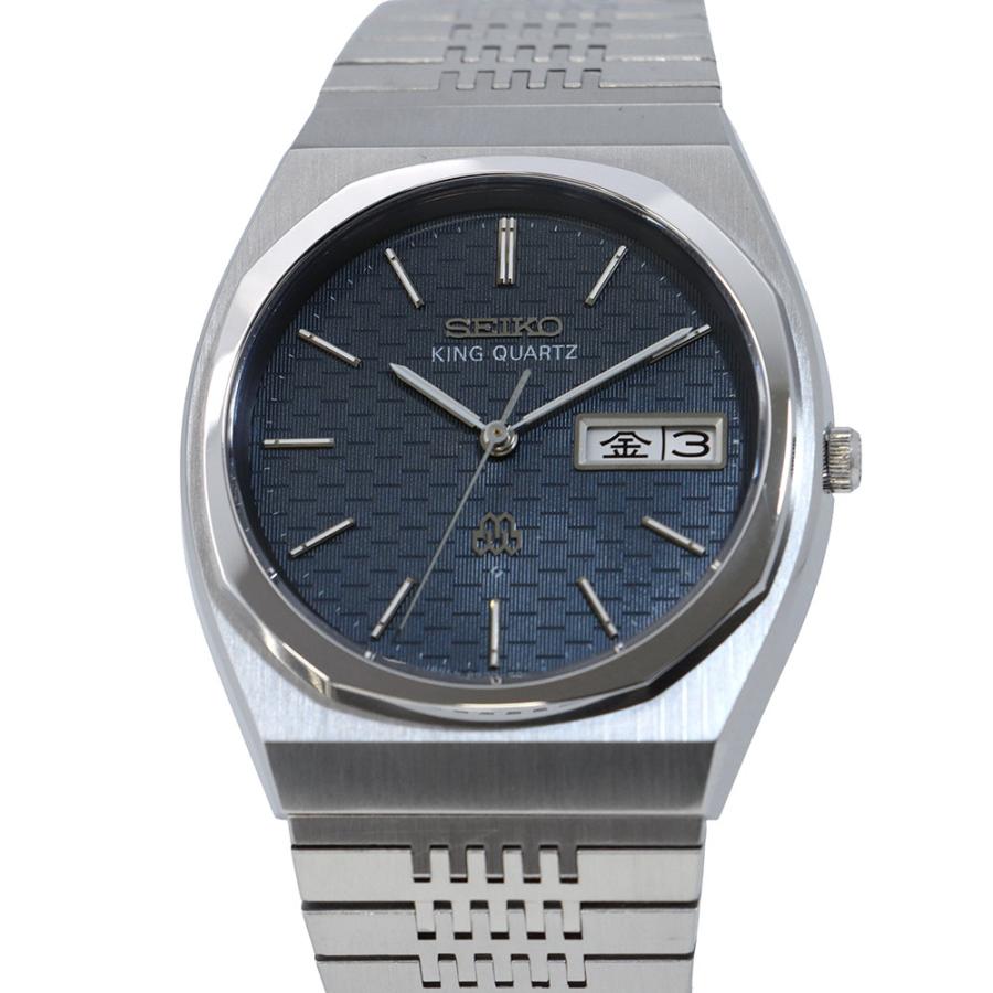 ＜商品タイトル＞ 006【訳あり】SEIKO キングクォーツ9923-7000 セイコー キングクォーツ 9923-701A SEIKO 腕時計 ネイビー文字盤
