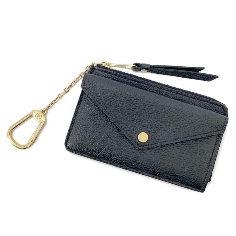 ヴィトン ポルトカルト レクトヴェルソ ケース アンプラント ブラック ルイヴィトン コインケース モノグラム・アンプラント ポルト カルト