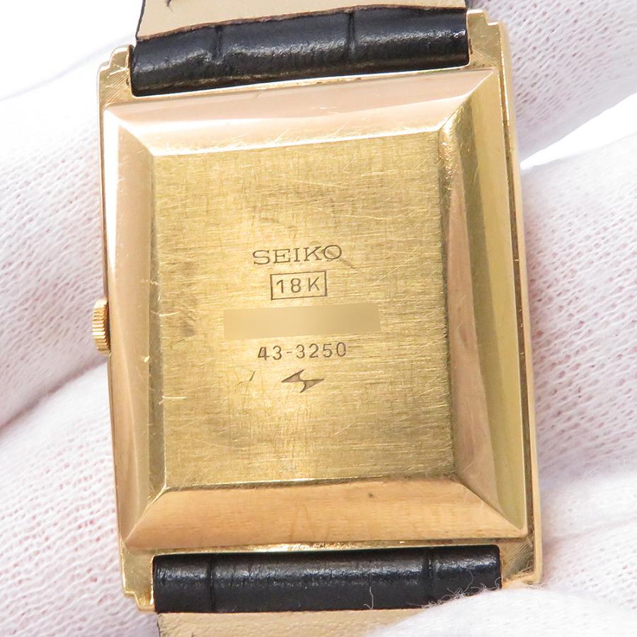 セイコー シャリオ 43-3250 SEIKO アンティーク 腕時計 クォーツ 白