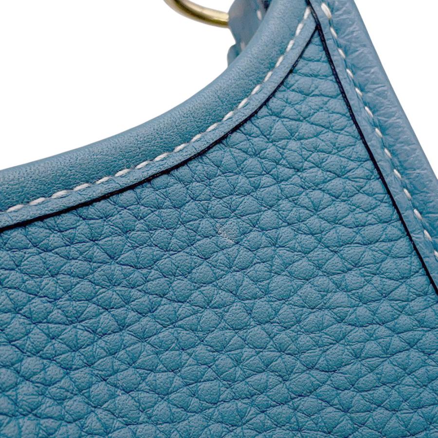 エルメス エブリンTPM 111cm アマゾン ニューブルージーン/ゴールド