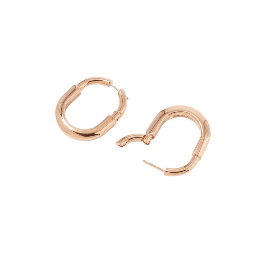 ティファニー ピアス ロック ミディアム K18PGピンクゴールド 72342836