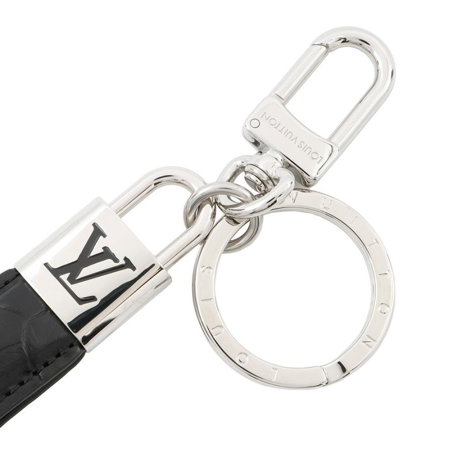モ*フ様 LOUIS VUITTONキーリング パドロックドラゴンヌ 型番M01 ルイヴィトン キーホルダー LV パドロック ドラゴンヌ クロコダイル