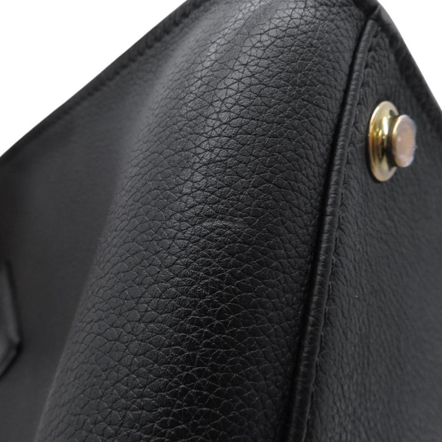 ルイヴィトン ハンドバッグ モノグラム/カーフレザー オンマイサイドMM M53823 LOUIS VUITTON ヴィトン バッグ 黒 ブラック 【安心保証】_10