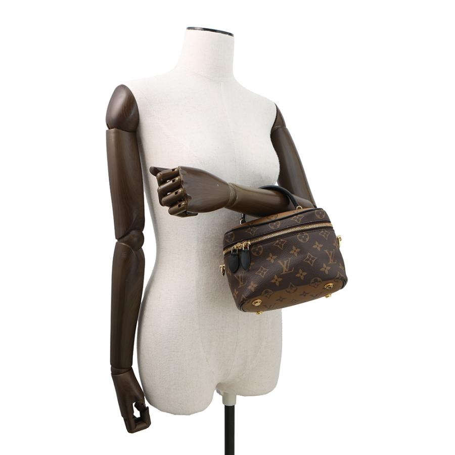 ルイヴィトン ハンドバッグ モノグラム・リバース ヴァニティ NV PM