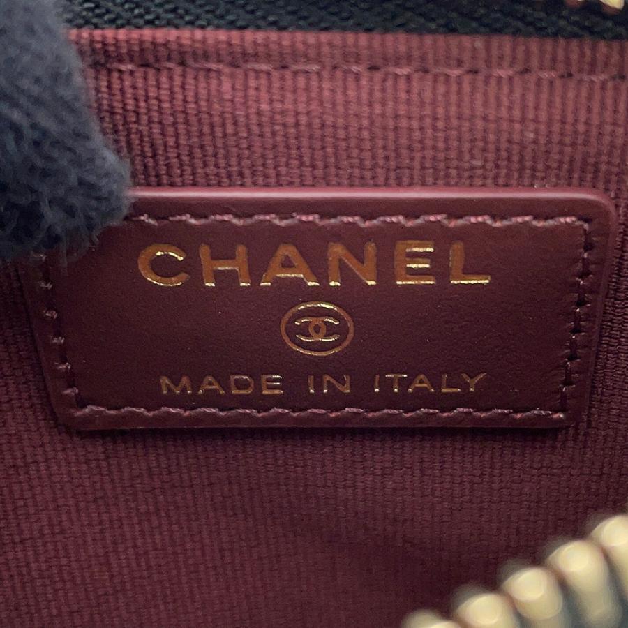 シャネル カードケース マトラッセ ココマーク クラシック ジップ