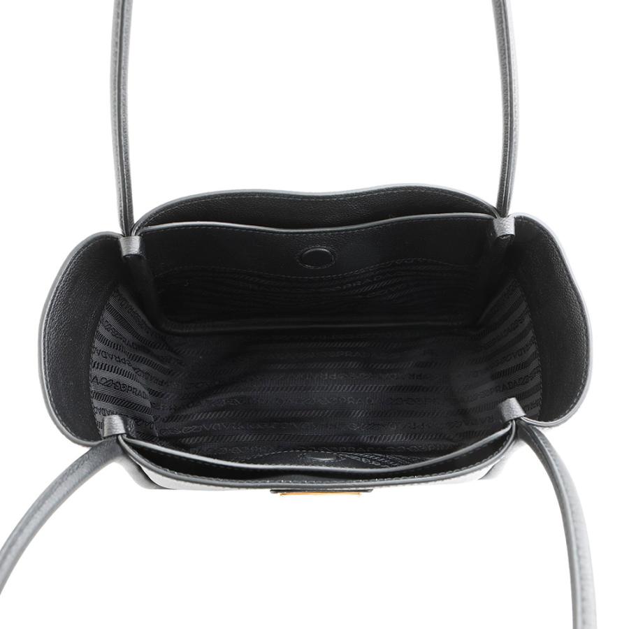 プラダ トートバッグ ショッピングトート レザー 1BG539 PRADA 黒